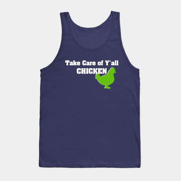 Take Care of Yall Chicken Seahawks Beast Mode Tank Top by Tesla